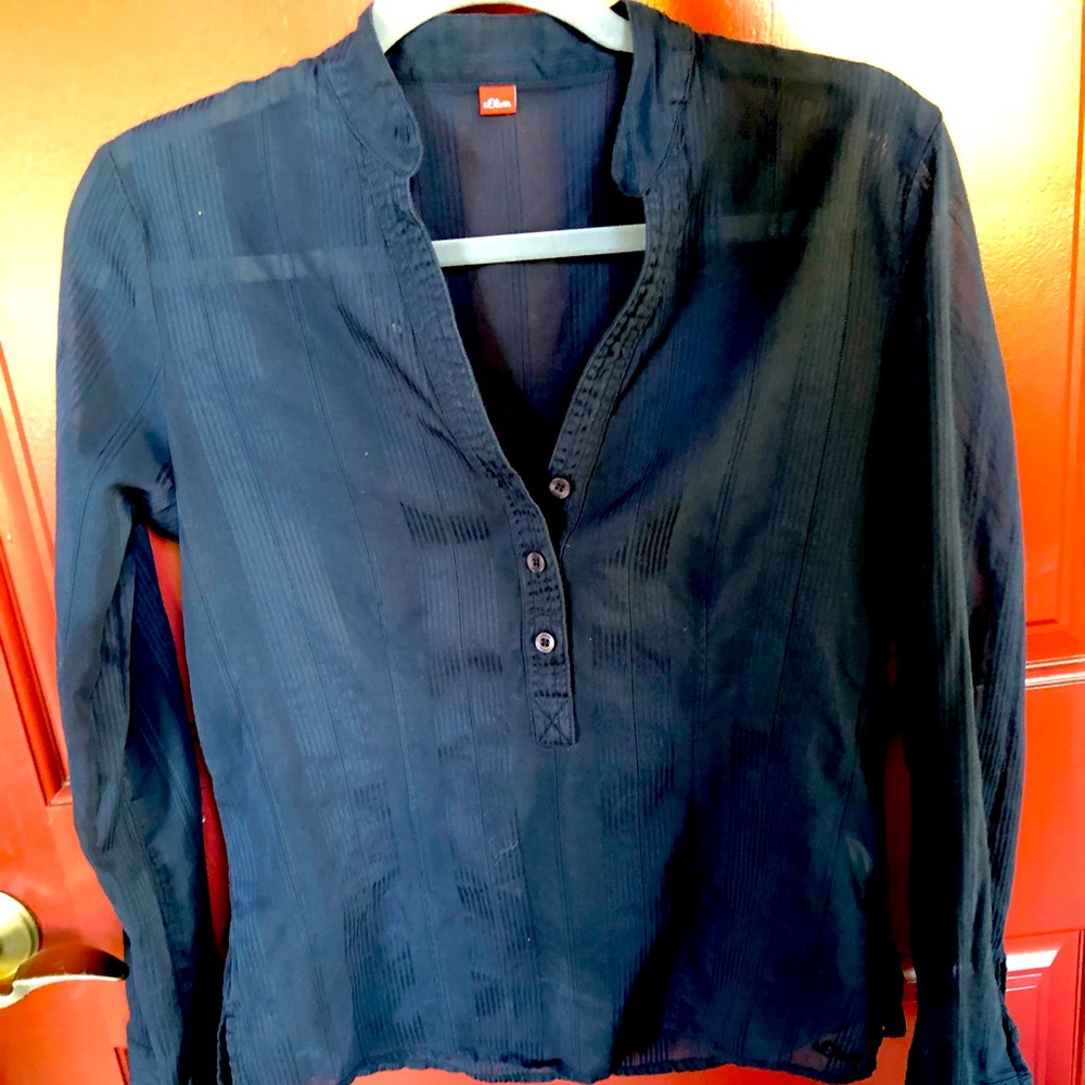 Navy blue shirt S. Oliver